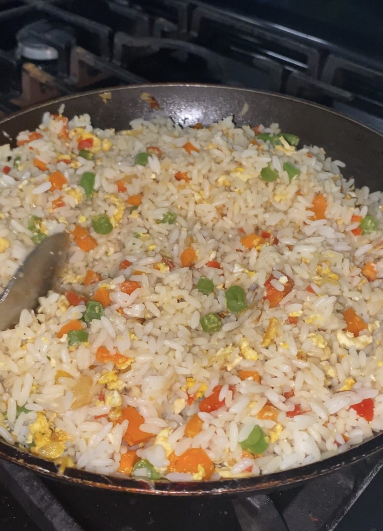 Rainbow Fried Rice The Sylvia Center